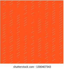 Orange background created with white lines Vector AI