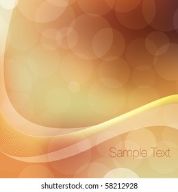 Orange Background Design