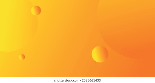 Orange background design 3D concept. Orange elements with fluid gradient. Creative illustration for poster, web, landing, page, cover, ad, greeting, card, promotion.