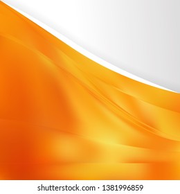 Orange Background Design Template Illustrator