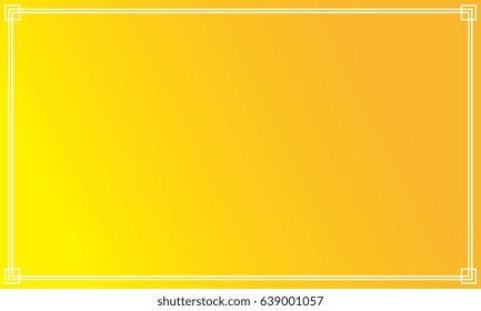 Orange background with edge line