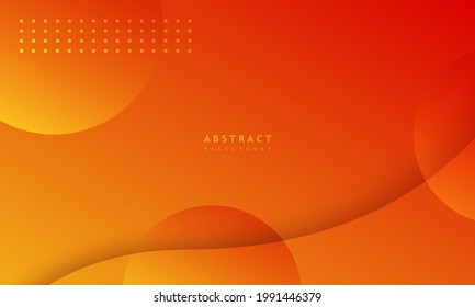 orange background with gradient concepts, for posters, banners, landing page concept image.