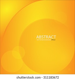 orange background graphic circle curve line for text and message modern web design