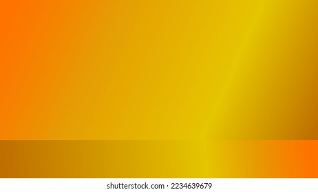 Diseño de diseño de ilustraciones de fondo naranja para estudio, habitación, plantilla web, informe comercial y color de gradiente suave.