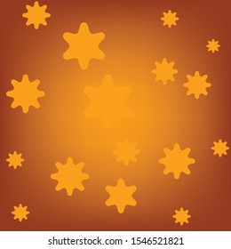 Orange background image star image For making the background of the webpage