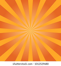 Orange background with internal light