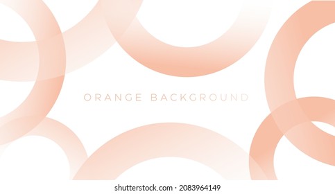 Orangefarbener Hintergrund-Minimalkonzept mit Farbkreis