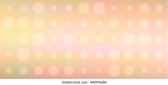 orange background ovals abstract shades beautiful, vector