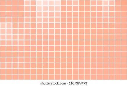 Orange background pattern of the squares with transparency for design. chocolate halftone effect. Abstract coffee grunge textures. Vintage backdrop. Vector illustration of eps10.