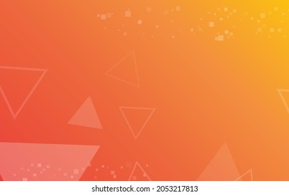 fondo anaranjado, vector de ilustración abstracta al azar minimalista para logotipo, tarjeta, banner, web e impresión.