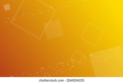 Orange background, random minimalist abstract illustration vector for logo, card, banner, web and printing.