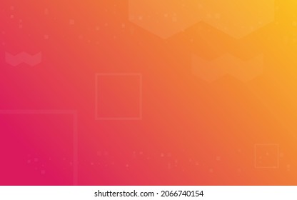 orange background, random minimalist abstract illustration vector for logo, card, banner, web and printing.
