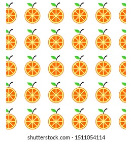 Orange background split in half