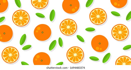Orange background. Orange tangerine grapefruit lemon lime on a white background. Vector illustration of summer fruits and citrus. Citrus icons and silhouettes. Cute painted oranges. Tropical fruits
