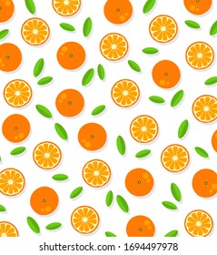 Orange background. Orange tangerine grapefruit lemon lime on a white background. Vector illustration of summer fruits and citrus. Citrus icons and silhouettes. Cute painted oranges. Tropical fruits