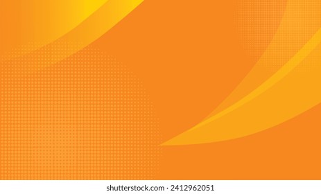 Fondo de pantalla de diseño de vector de fondo naranja