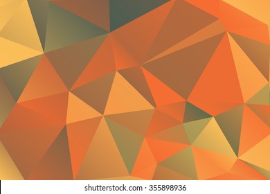 Orange background. Vector illustration 