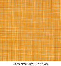 Orange background. A vector illustration with fabric