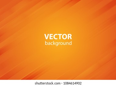 Orange background vector illustration lighting effect graphic for text and message board design infographic
