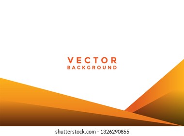 Orange background vector illustration lighting effect graphic for text and message board design infographic	