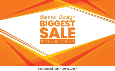Ilustración vectorial de fondo naranja efecto de iluminación gráfico para la infografía de diseño de tablero de mensajes y texto