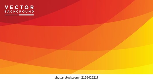 Orange background vector illustration lighting effect graphic for text and message board design infographic.