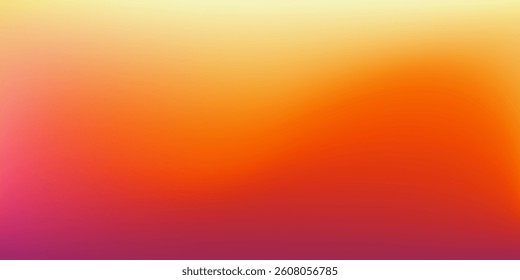 Orange background. Warm color gradient background with orange,red, yellow gradation texture. Vector autumn, fall gradient background