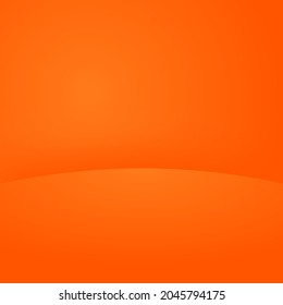 Orange background with white details and degrade. Great for promoting dishes and content related to gastronomy.