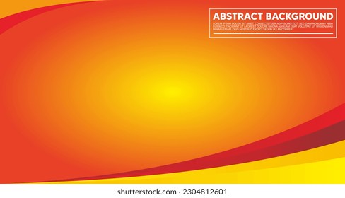 orange background with yellow ornament