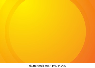 fondo naranja. Resumen del fondo de la capa de recorte de 3d de círculo.