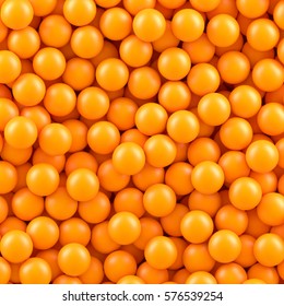 Orange balls background.