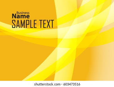 Orange banner abstract template for card. Metal Background with waves and reflections. Business background, silver, illustration. Illustration of abstract background with a metallic element