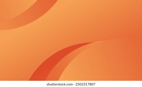 orange banner background. Vector illustration