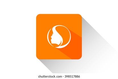 orange beauty icon