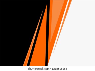 Fondo naranja y negro, textura abstracta para diseñadores