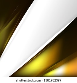 Orange and Black Brochure Design