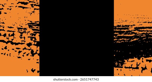 orange black brush Car sticker wrap pattern banner abstract sporty lines black orange color combination grunge brush modern pattern racing motorsport vector design