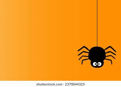 orange and black color background. halloween background concept	