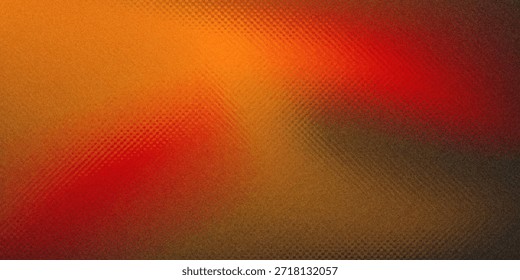 Fondo de gradiente de colores negros anaranjados, efecto de textura granulada, diseño de Anuncio de Web