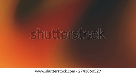 Orange black colors gradient background, grainy texture effect, web banner design