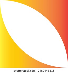 Orange Black and Grey Lowercase Letter E Icon