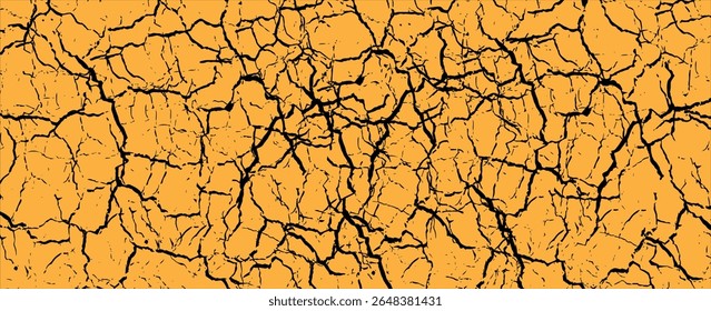 laranja preto grunge. Textura de sobreposição de angústia. Abstrato pó de superfície e conceito de fundo de parede suja áspera. Efeito desgastado, rasgado e resistido. Vetores