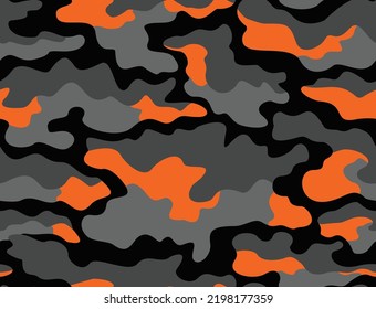 665 Grey black and orange camo Images, Stock Photos & Vectors ...