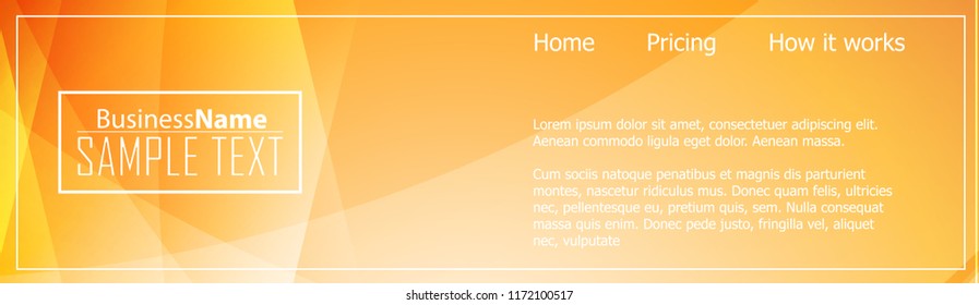 Orange black Modern poster. Orange black background with banner design. Black background trendy illustration. Web design template. Bright orange summer vintage background. Trendy texture summer design