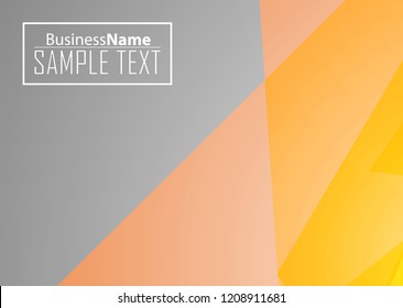 Orange black Modern poster. Orange black background with banner design. Black background trendy illustration. Web design template. Bright orange summer vintage background. Trendy texture summer design
