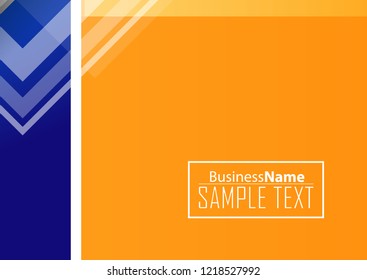 Orange black Modern poster. Orange black background with banner design. Black background trendy illustration. Web design template. Bright orange summer vintage background. Trendy texture summer design