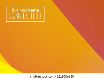 Orange black Modern poster. Orange black background with banner design. Black background trendy illustration. Web design template. Bright orange summer vintage background. Trendy texture summer design