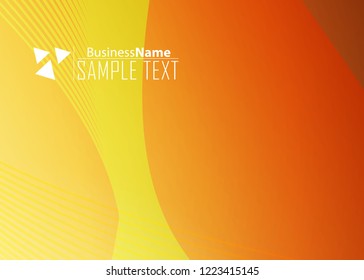 Orange black Modern poster. Orange black background with banner design. Black background trendy illustration. Web design template. Bright orange summer vintage background. Trendy texture summer design