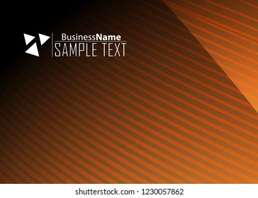 Orange black Modern poster. Orange black background with banner design. Black background trendy illustration. Web design template. Bright orange summer vintage background. Trendy texture summer design