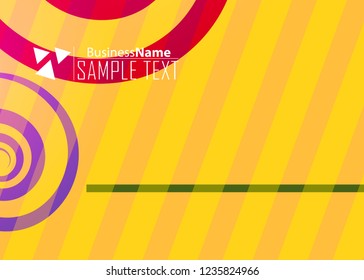 Orange black Modern poster. Orange black background with banner design. Black background trendy illustration. Web design template. Bright orange summer vintage background. Trendy texture summer design